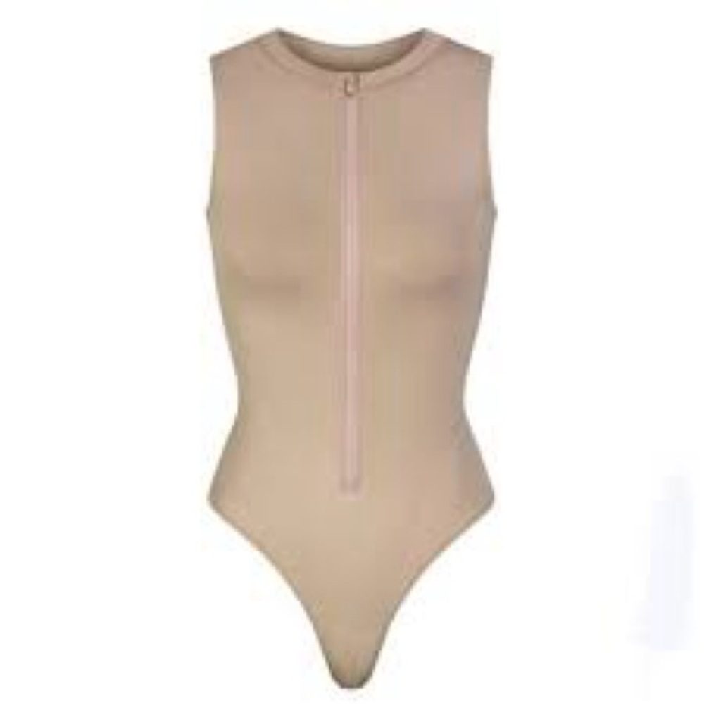 Skims swim sleeveless one piece - Desert - medium